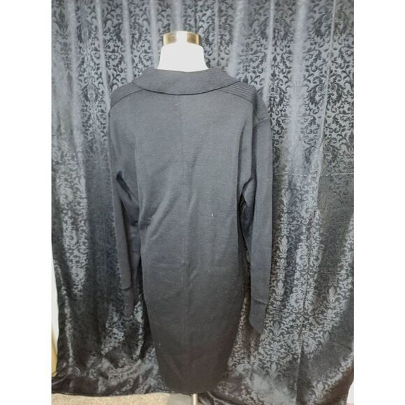 Benard Holtzman | Black Sweater Dress - Picture 2 of 4